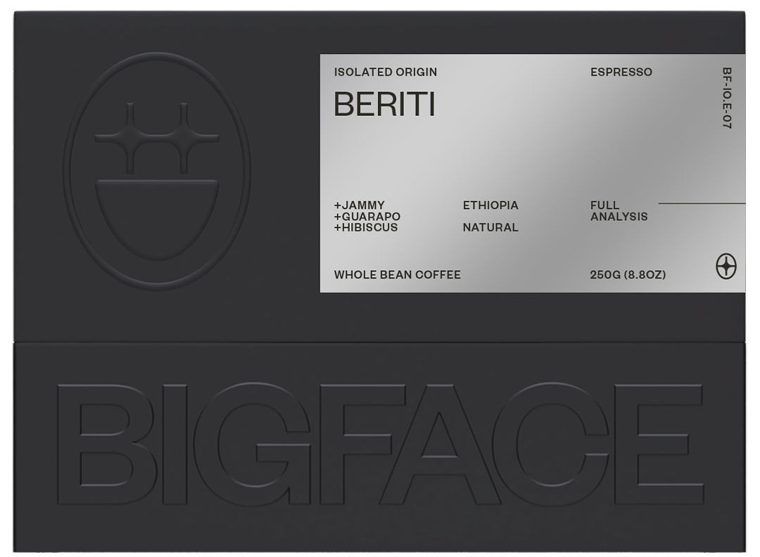 IO-E-07 - Individual origin espresso from BIGFACE coffee