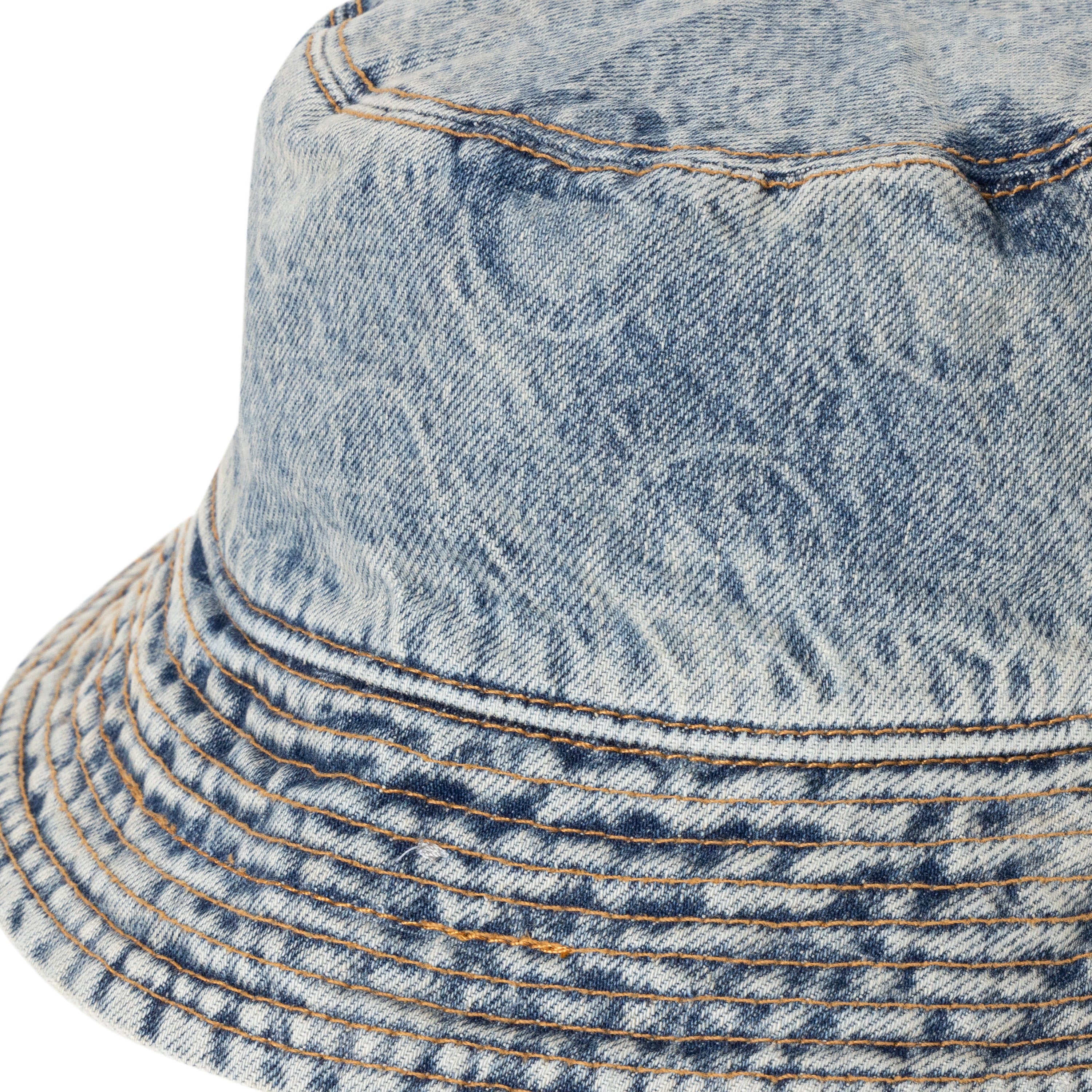 ハット NEW ERA EMBO DENIM LINE BUCKET 5FM0248 New Era Embo Denim Line Bucket Hat, Indigo | eBay