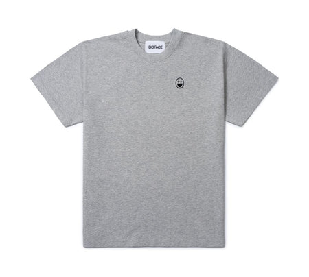 CORE TEE - HEATHER GREY – BIGFACE BRAND