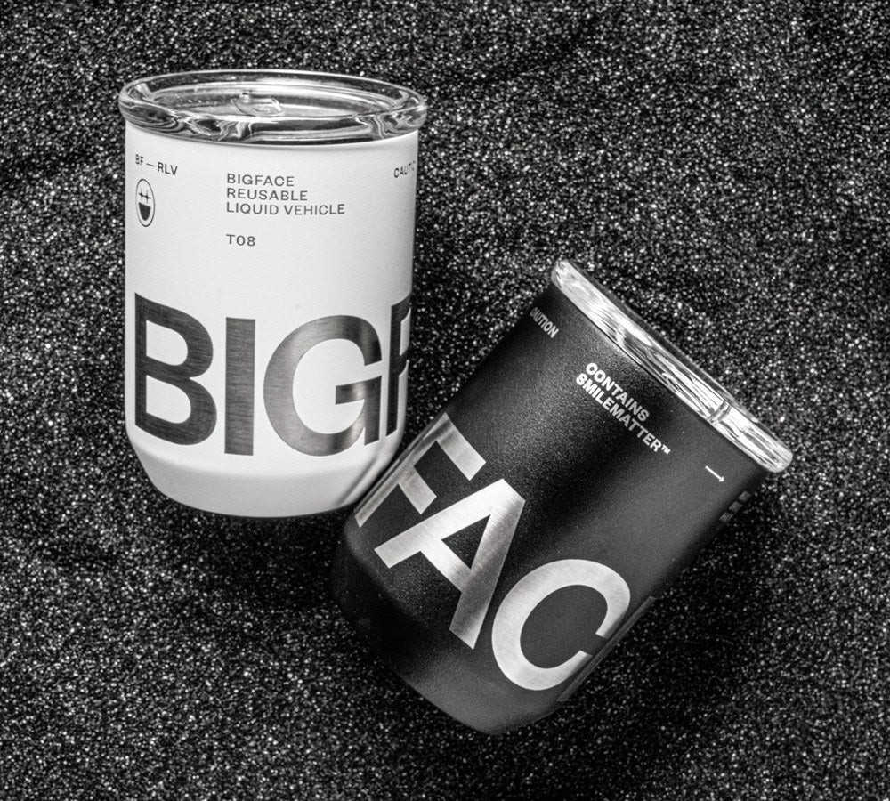 BIGFACE Steel Tumbler in sand